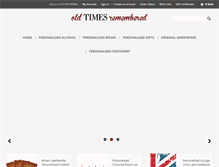 Tablet Screenshot of oldtimesremembered.com